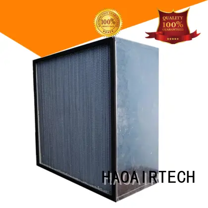 ulpa h14 hepa filter with al clapboard for electronic industry 1