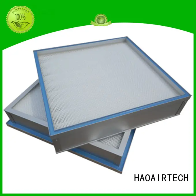 HAOAIRTECH custom hepa filter with big air volume for electronic industry 1