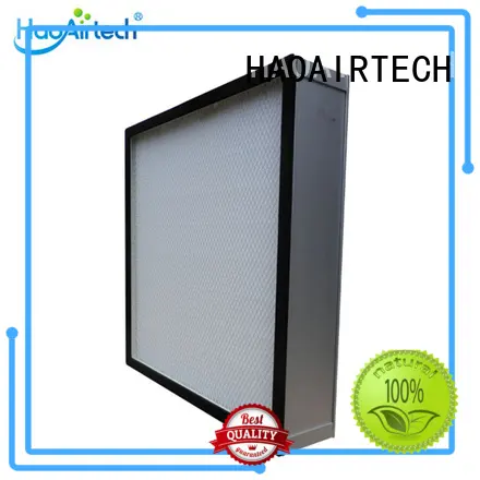 HAOAIRTECH gel seal hepa filter h14 with one side gasket for electronic industry 1