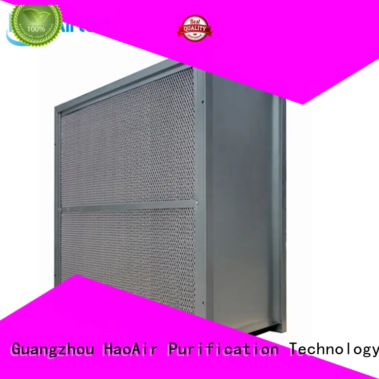 HAOAIRTECH high temperature filter with alu frame for prefiltration 1