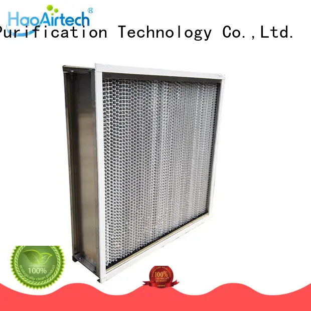 HAOAIRTECH ulpa ulpa air filter with al clapboard for air cleaner 1