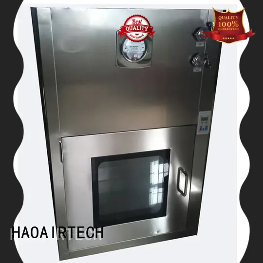HAOAIRTECH pass through box with conveyor line for hvac system 1