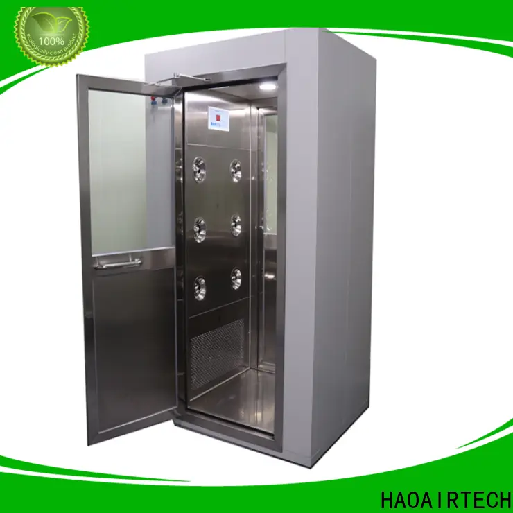 goods air shower system with automatic swing door for oil refinery 1