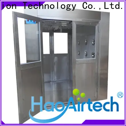 HAOAIRTECH air shower design with stainless steel for forklift1 1
