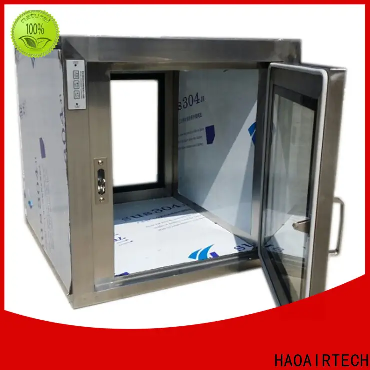 HAOAIRTECH pass box clean room with arc design gmp standard for electronics factory 1