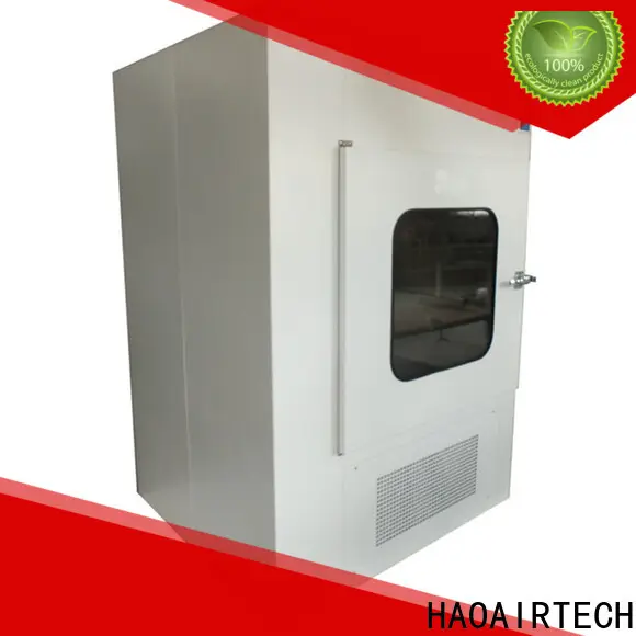 stainless steel pass box clean room with laminar air flow for electronics factory 1
