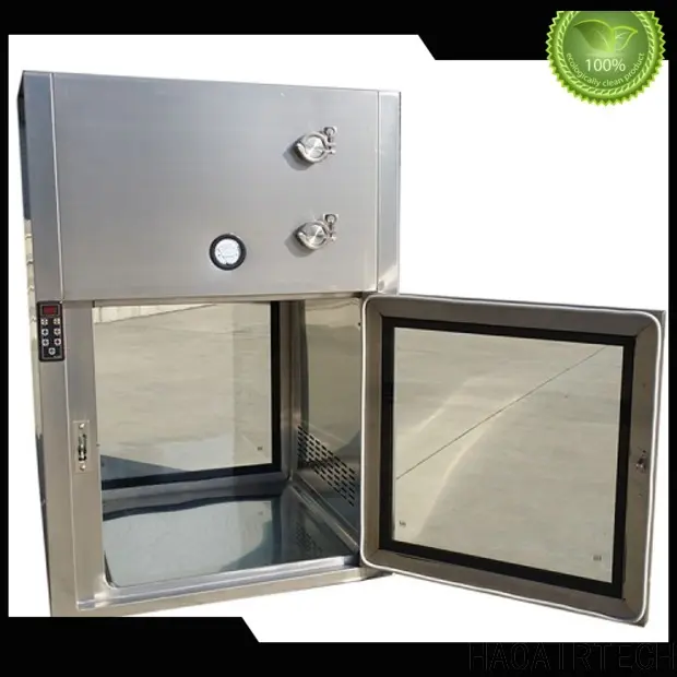 HAOAIRTECH pass box with baked painting for hospital 1