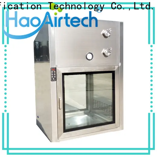 HAOAIRTECH pass box manufacturers embedded lamps for clean room purification workshop 1