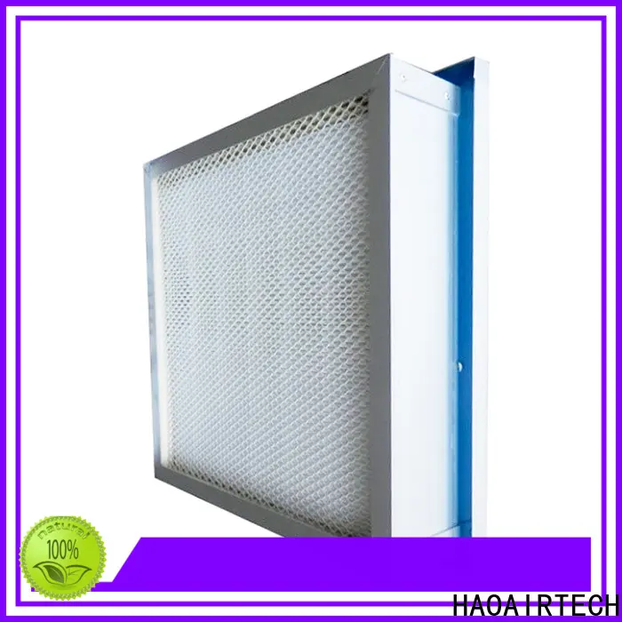 HAOAIRTECH air filter hepa with one side gasket for dust colletor hospital 1