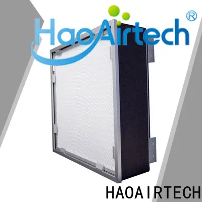HAOAIRTECH mini pleats hepa filter manufacturers with big air volume for dust colletor hospital 1