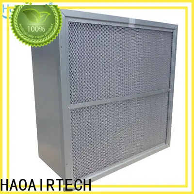 HAOAIRTECH secondary v rigid filter with big air volume for industry 1