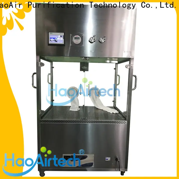 HAOAIRTECH vertical stainless steel utility cart with self contained battery for transporting products 1