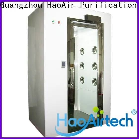 intelligent air shower clean room with top side air flow for forklift 1