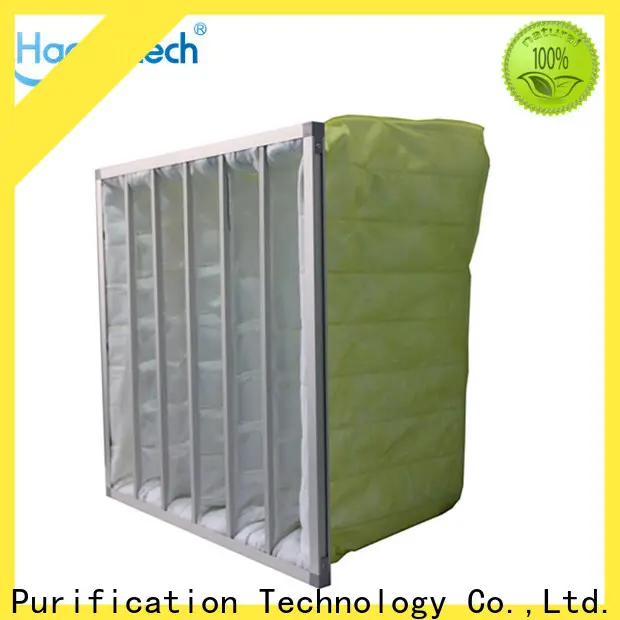 HAOAIRTECH pocket air filter with multi pocket for central air conditioning ventilation system 1