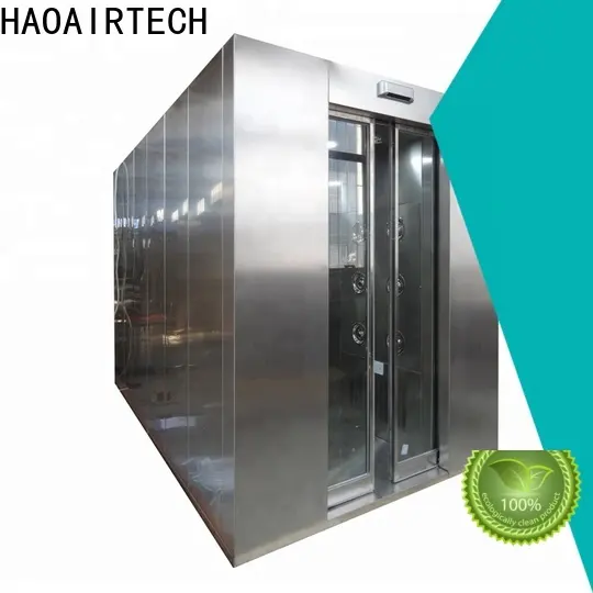 HAOAIRTECH sus air shower room with top side air flow for forklift 1