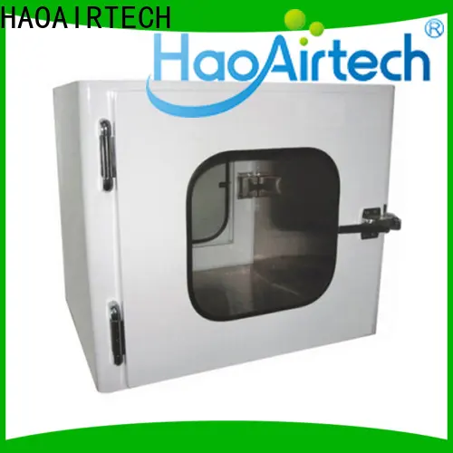 negative pressure cleanroom pass box with laminar air flow for clean room purification workshop 1