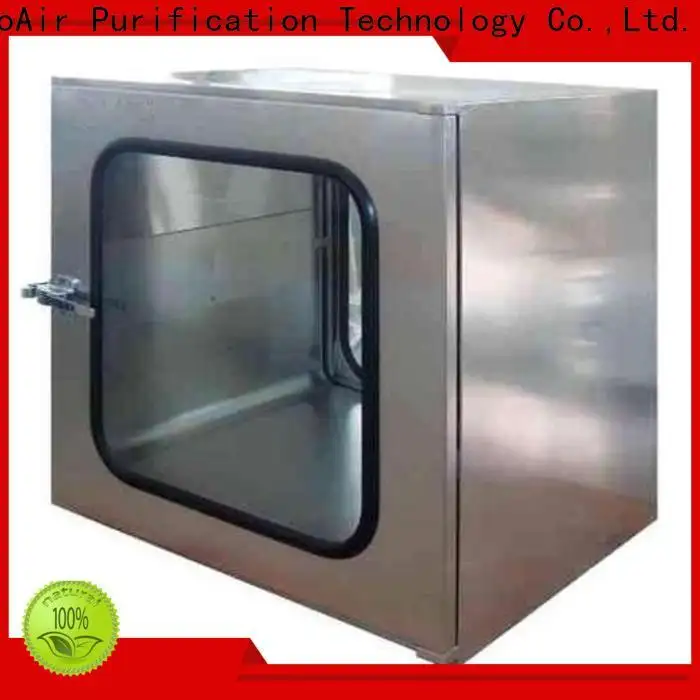 HAOAIRTECH negative pressure pass box with baked painting for hvac system 1