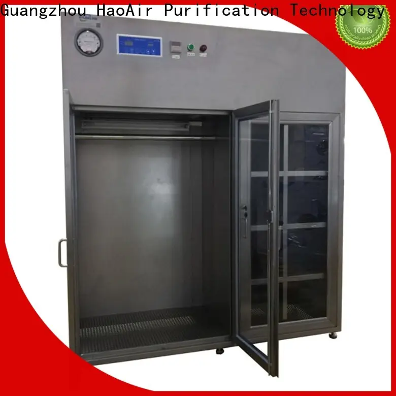HAOAIRTECH vertical laminar dust free cabinet manufacturer online 1
