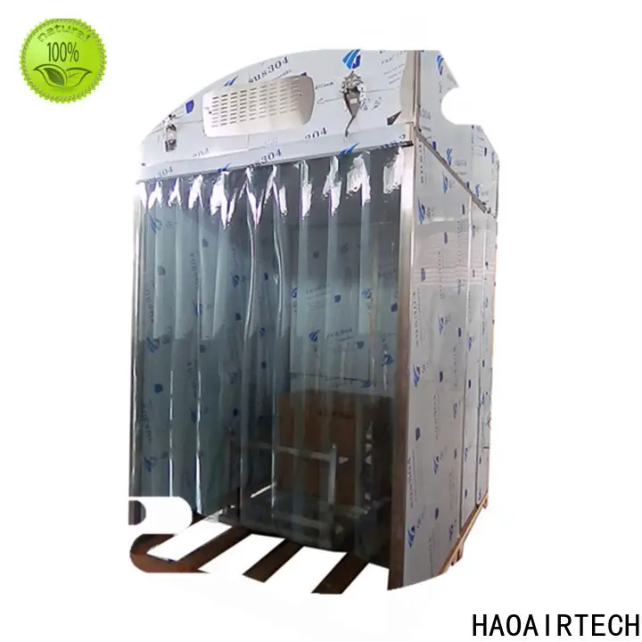 HAOAIRTECH powder dispensing booth gmp modular design for dust pollution control 1