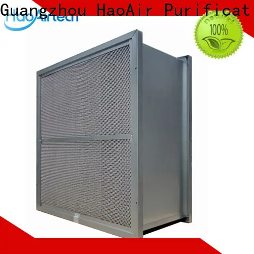 knife edge ulpa filter with big air volume for air cleaner 1