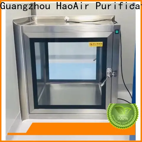 HAOAIRTECH electronic pass box manufacturers with conveyor line for cargo 1