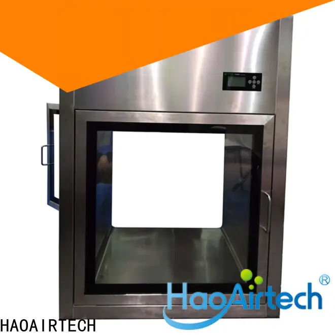 HAOAIRTECH pass through box embedded lamps for electronics factory1 1