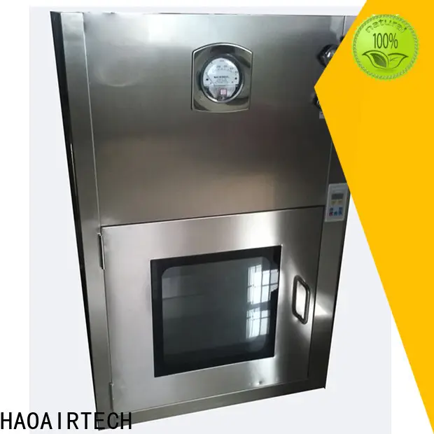 HAOAIRTECH pass box clean room with laminar air flow for hvac system 1
