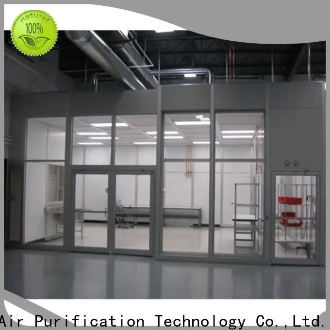 HAOAIRTECH simple softwall cleanroom vertical laminar flow booth online 1