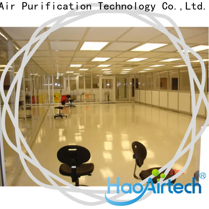 HAOAIRTECH modular cleanroom enclosures for semiconductor factory 1