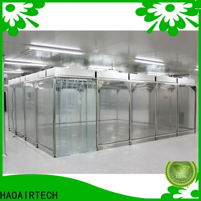 HAOAIRTECH hardwall cleanroom with ffu for semiconductor factory 1
