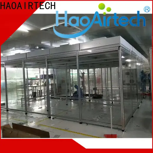 HAOAIRTECH modular cleanroom with ffu online 1
