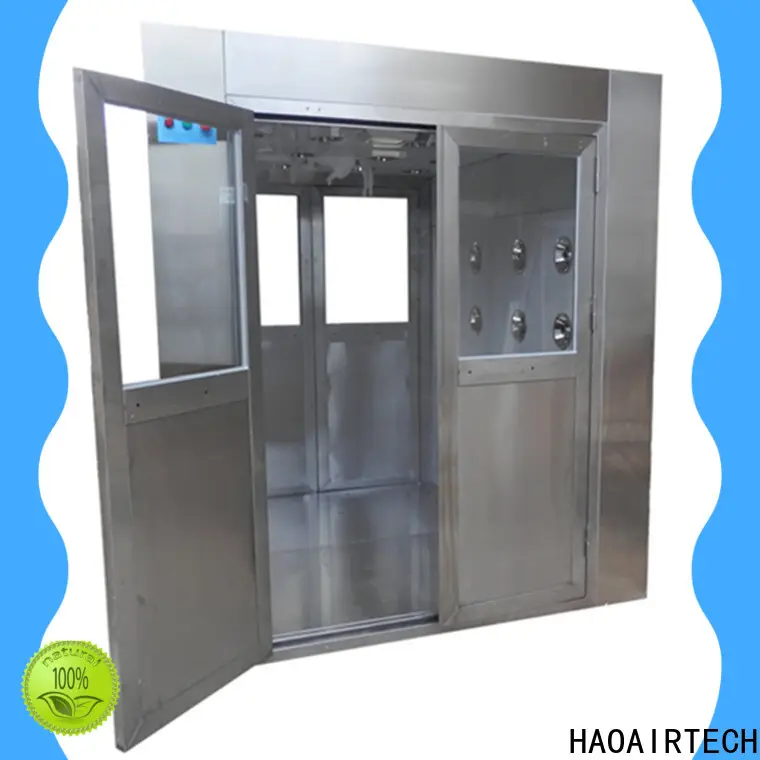 HAOAIRTECH air shower with automatic swing door for oil refinery 1