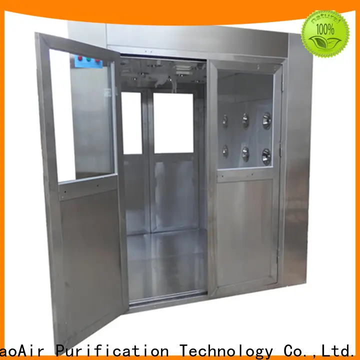 HAOAIRTECH fast rolling air shower system channel for pallet cargo 1