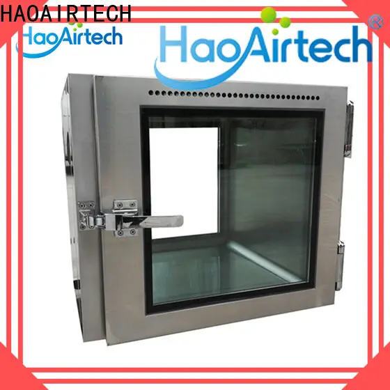 stainless steel pass box embedded lamps for electronics factory 1