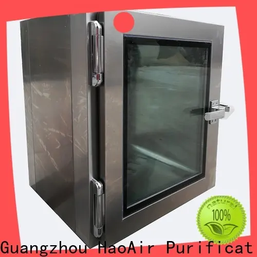 HAOAIRTECH dynamic pass box with laminar air flow for cargo1 1