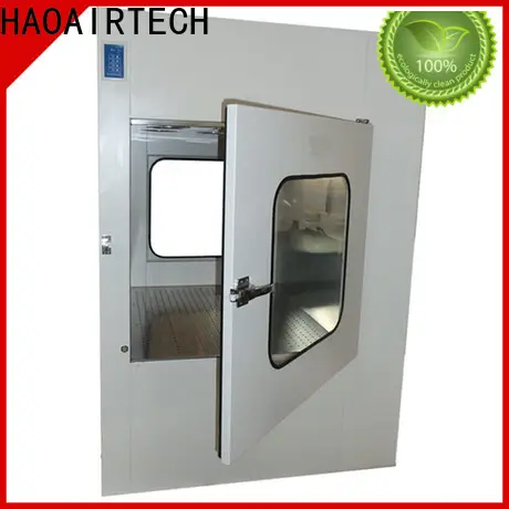 electronic pass box clean room with arc design gmp standard for hvac system 1