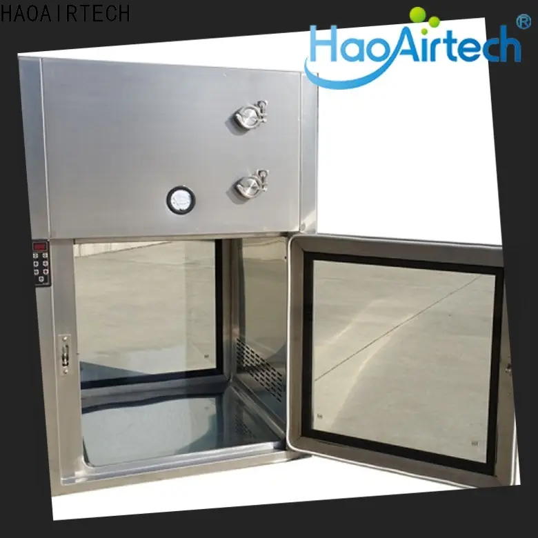 HAOAIRTECH pass through box with laminar air flow for electronics factory 1