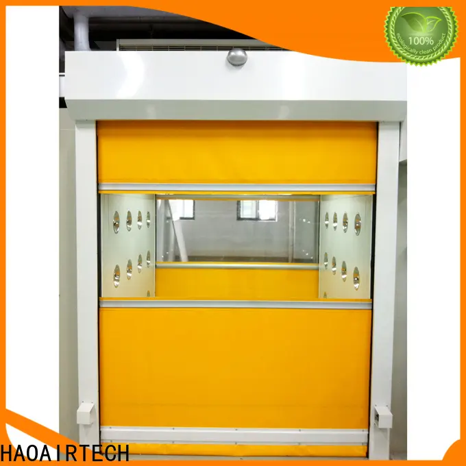 vertical shower air with automatic swing door for pallet cargo 1