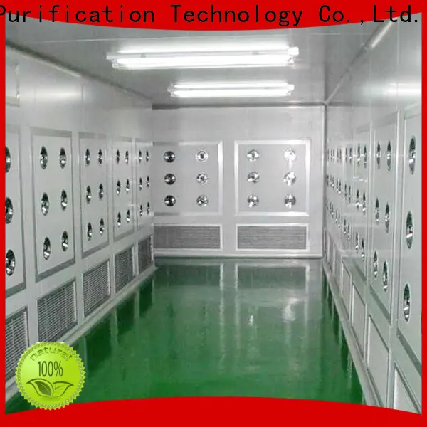 HAOAIRTECH intelligent air shower system with stainless steel for large scale semiconductor factory 1