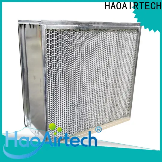 HAOAIRTECH ulpa air filter with al clapboard for electronic industry 1