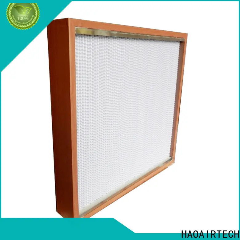 HAOAIRTECH ulpa ulpa filter with one side gasket for electronic industry 1