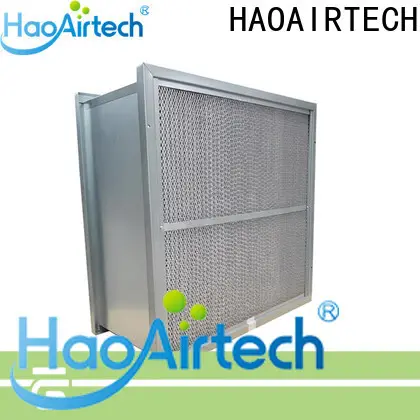 secondary hvac air filters with abs frame for schools and universities 1