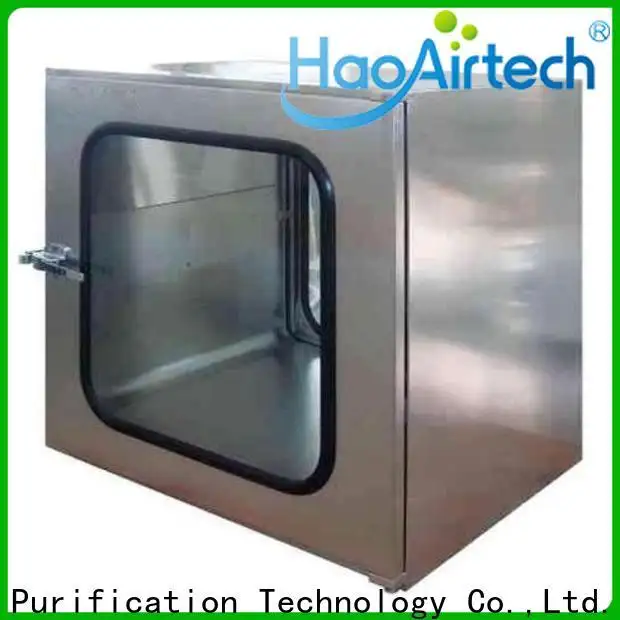 HAOAIRTECH pass box clean room with conveyor line for hospital 1