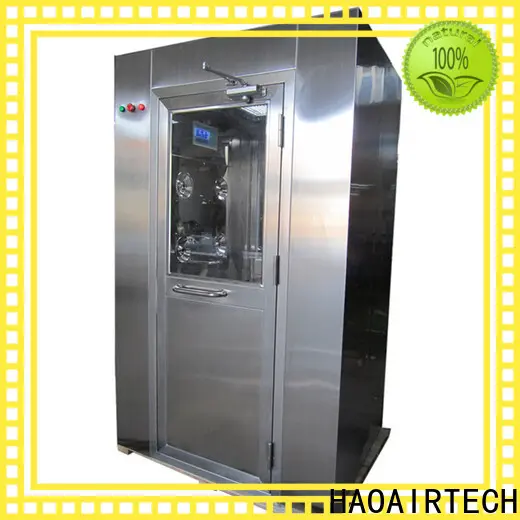 HAOAIRTECH fast rolling air shower price channel for pallet cargo 1