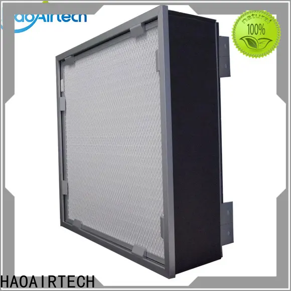 v bank h12 hepa filter with dop port for electronic industry 1