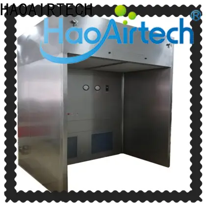 HAOAIRTECH weighting weighing booth with lcd touchable screen display for pharmacon 1
