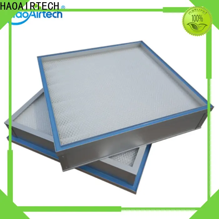 HAOAIRTECH ulpa air filter with hood for electronic industry1 1