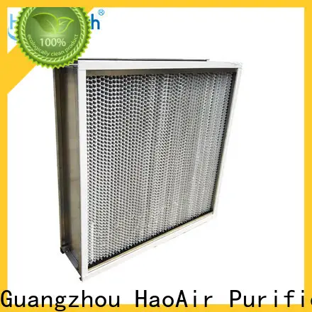 HAOAIRTECH hepa filter h14 with one side gasket for air cleaner1 1