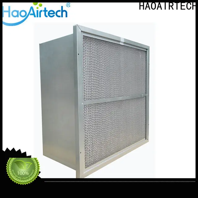 HAOAIRTECH vacuum cleaner hepa filter with dop port for electronic industry1 1