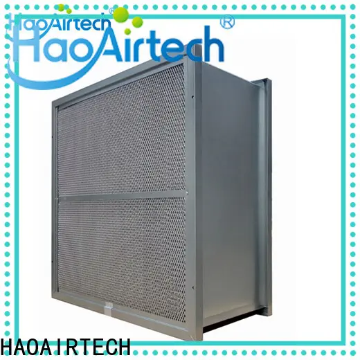 HAOAIRTECH professional high temperature filter with alu frame for filtration pharmaceutical factory1 1